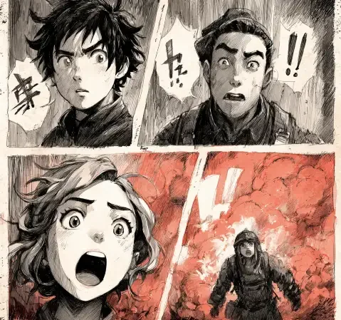 悬疑题材代表漫画封面